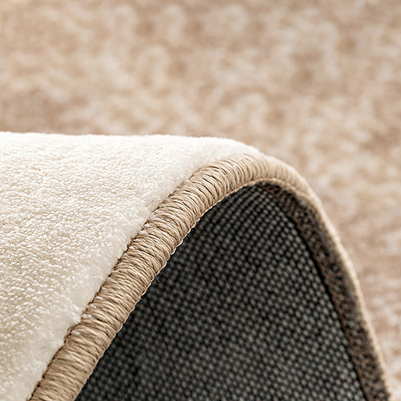 Weißer Linie Teppich Polyester Farbe Teppich Färbung widerstandsfähiger Teppich für Wohnkultur