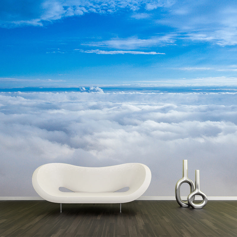 Colorful Sky Mildew Resistant Mural Wallpaper Living Room Wall Mural