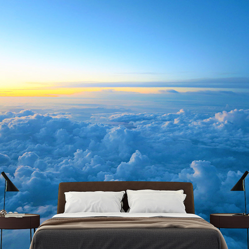 Colorful Sky Mildew Resistant Mural Wallpaper Living Room Wall Mural