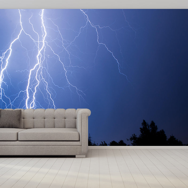 Colorful Sky Mildew Resistant Mural Wallpaper Living Room Wall Mural