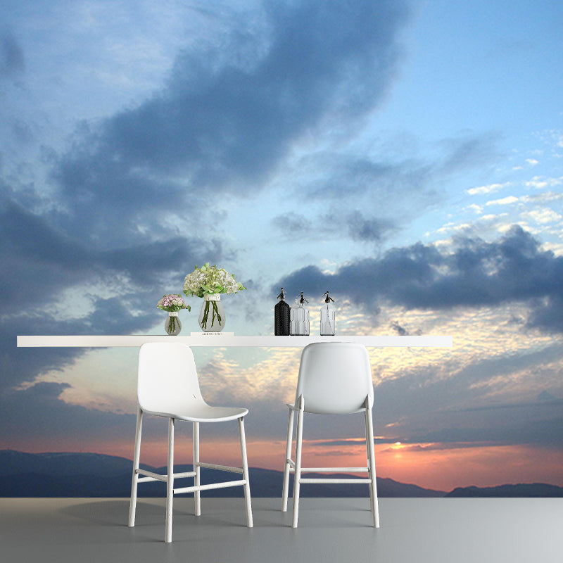 Colorful Sky Environmental Wall Mural Wallpaper Living Room Wall Mural