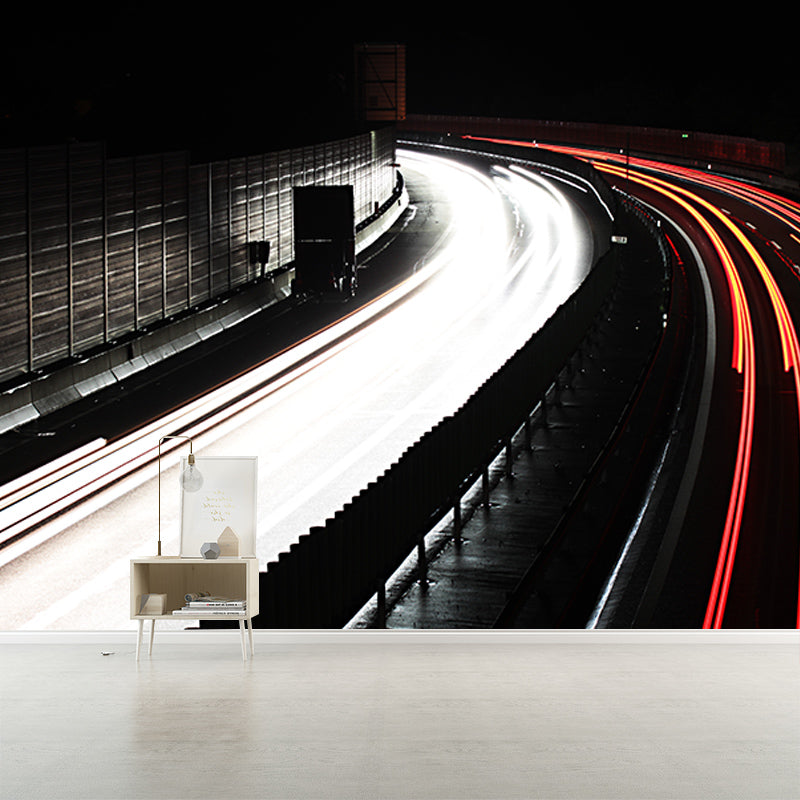 Highway Decoration Photography Environment Friendly Mural Wallpaper Bedroom Wall Mural