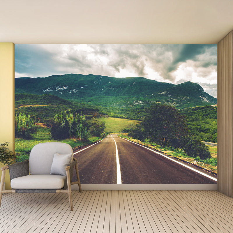 Wallpaper Beautiful Photography Mural Environment Friendly Highway Indoor Wall Mural