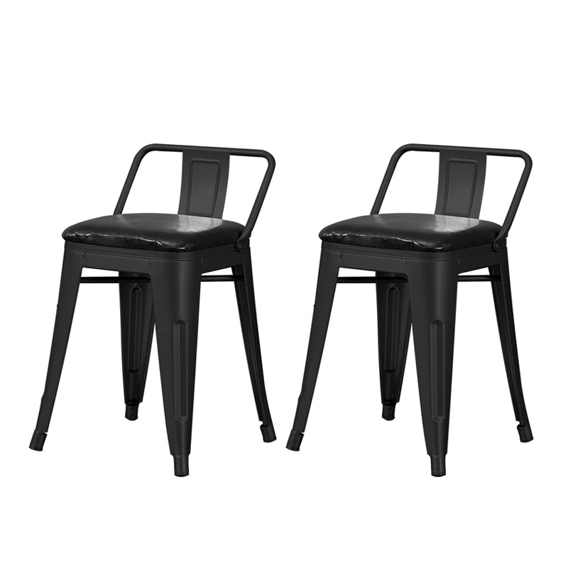 Tabouret de Bar en métal de Style industriel, tabouret de comptoir à siège carré pour Bar de cuisine
