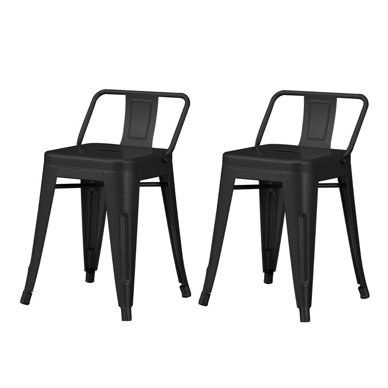 Tabouret de Bar en métal de Style industriel, tabouret de comptoir à siège carré pour Bar de cuisine
