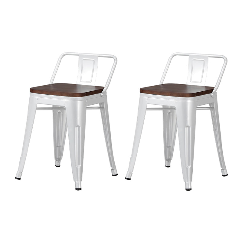Tabouret de Bar en métal de Style industriel, tabouret de comptoir à siège carré pour Bar de cuisine