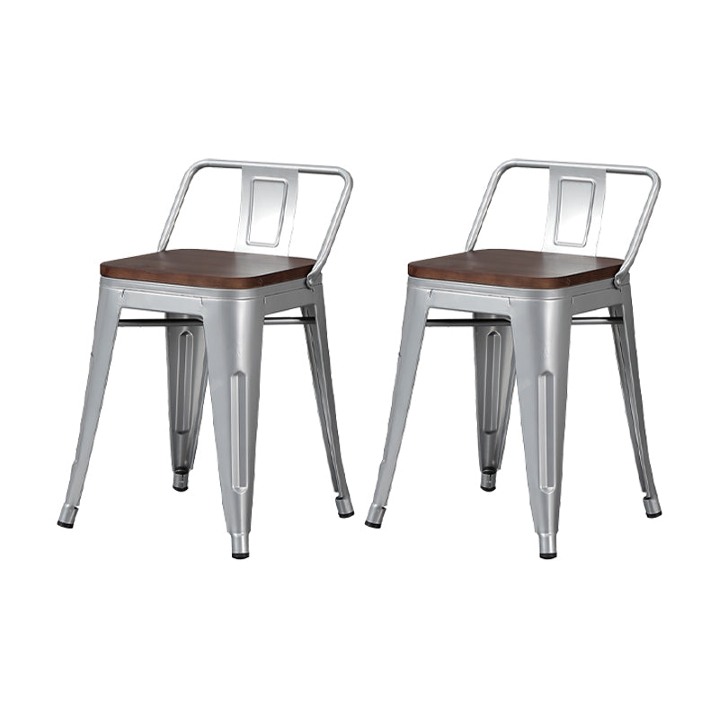 Tabouret de Bar en métal de Style industriel, tabouret de comptoir à siège carré pour Bar de cuisine