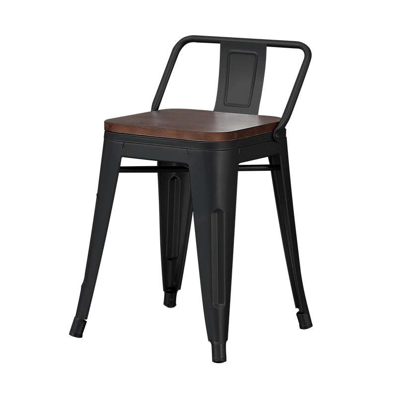 Tabouret de Bar en métal de Style industriel, tabouret de comptoir à siège carré pour Bar de cuisine