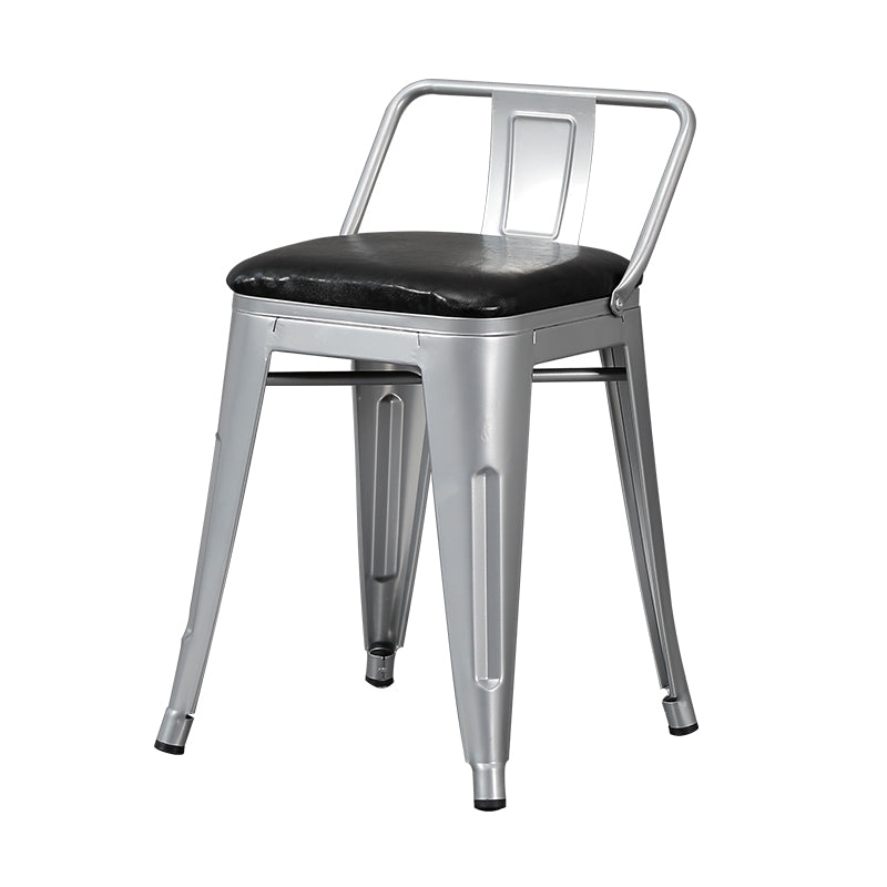 Tabouret de Bar en métal de Style industriel, tabouret de comptoir à siège carré pour Bar de cuisine