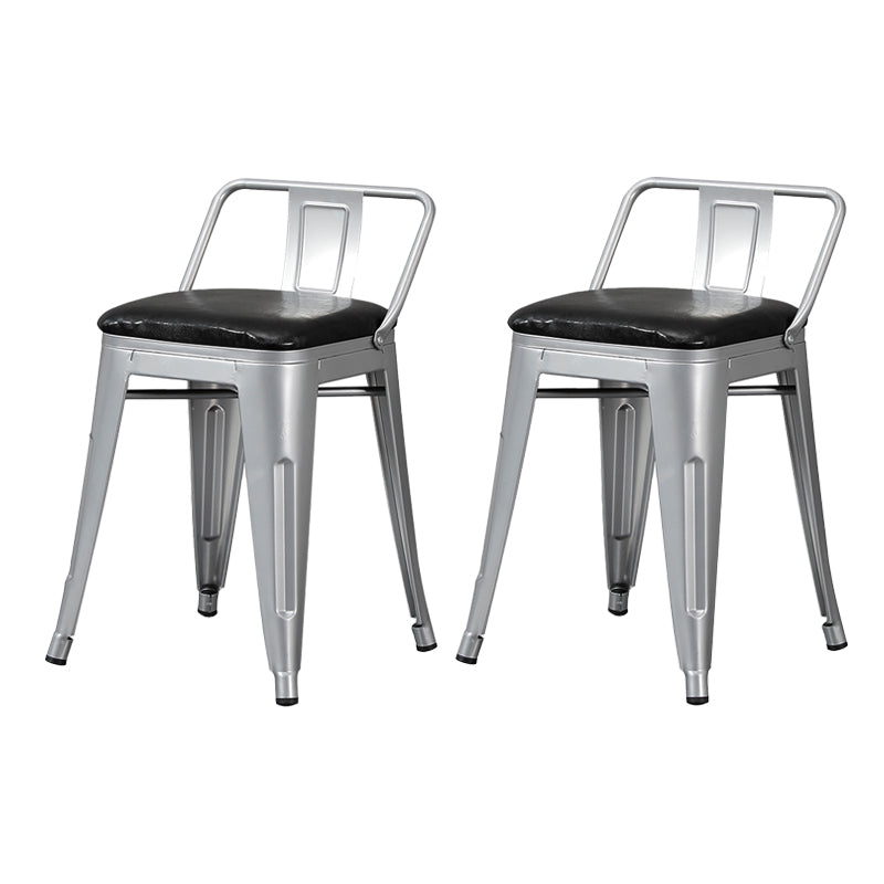 Tabouret de Bar en métal de Style industriel, tabouret de comptoir à siège carré pour Bar de cuisine