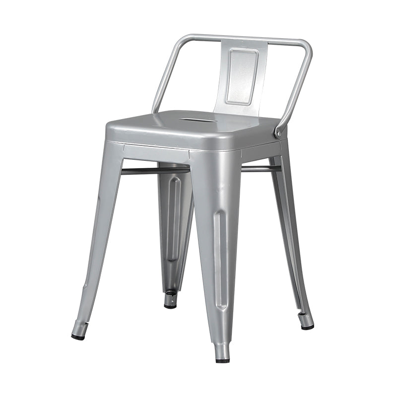 Tabouret de Bar en métal de Style industriel, tabouret de comptoir à siège carré pour Bar de cuisine