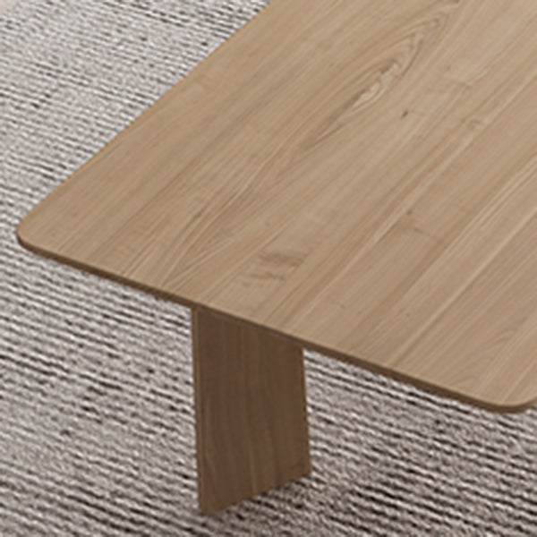 Modern 1/2/6/7 Pieces Dining Set Solid Wood Dining Table with Wooden Chairs