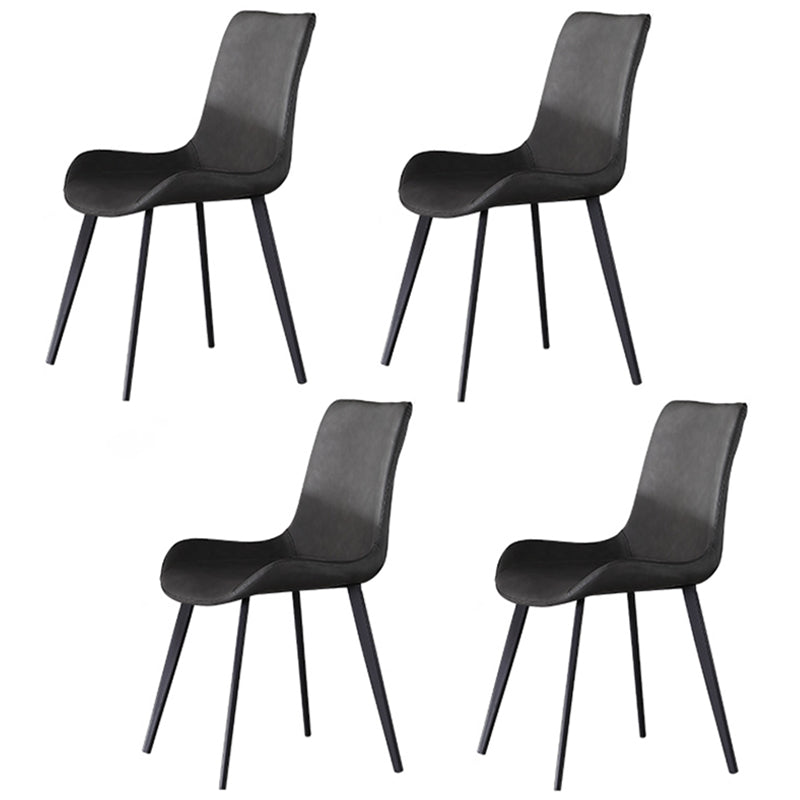 Nordic 1/4/5/6/7 Pieces Dining Set Sintered Stone Dining Table with Leather Chairs