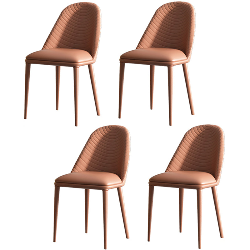 Nordic 1/4/5/6/7 Pieces Dining Set Sintered Stone Dining Table with Leather Chairs