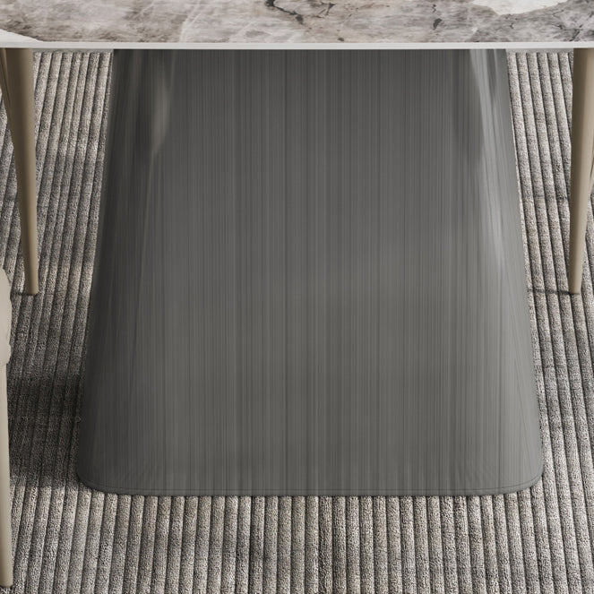 Designer Style 1/3/4/7 Pieces Dining Set Sintered Stone Dining Table with Leather Chairs