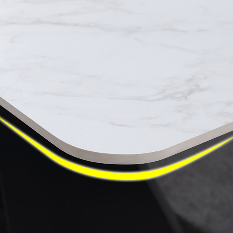 Scandinavian 1/4/5/7 Pcs Dining Chairs Set Sintered Stone Dining Room Set for Home