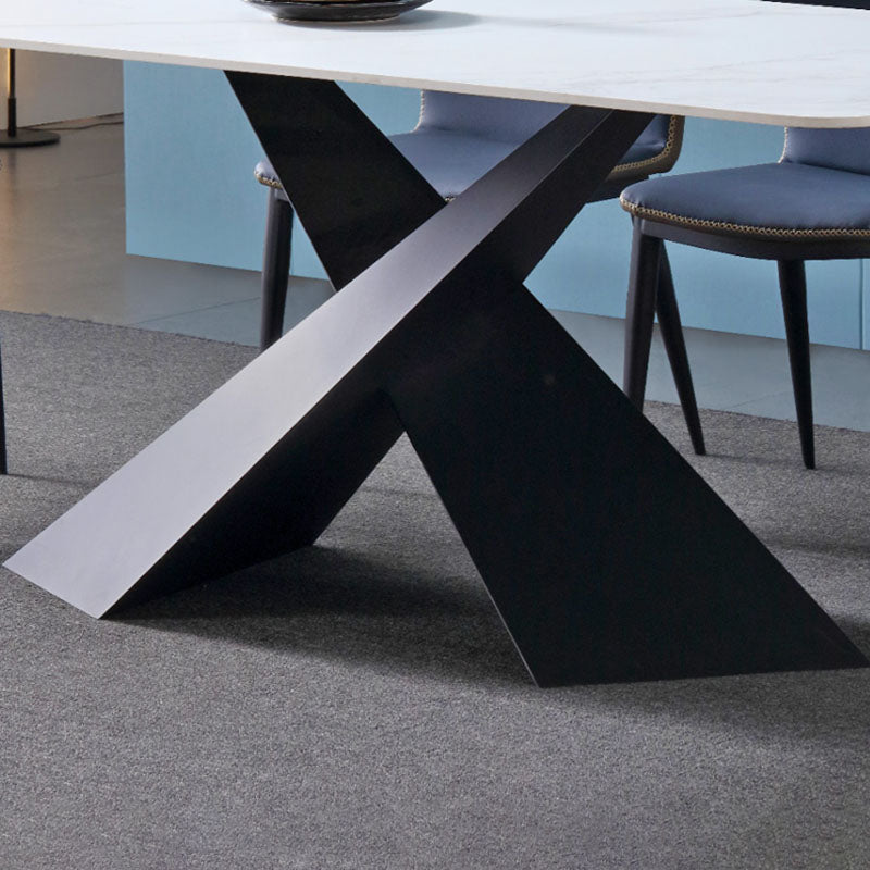 Scandinavian 1/4/5/7 Pcs Dining Chairs Set Sintered Stone Dining Room Set for Home