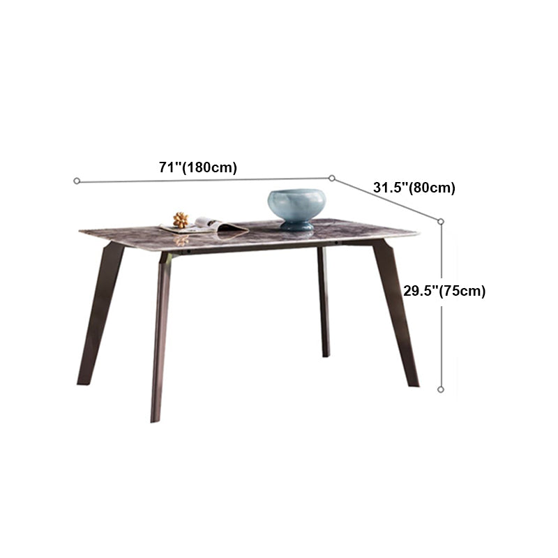 Contemporary 1/4/5 Pieces Dining Set Sintered Stone Dining Room Set