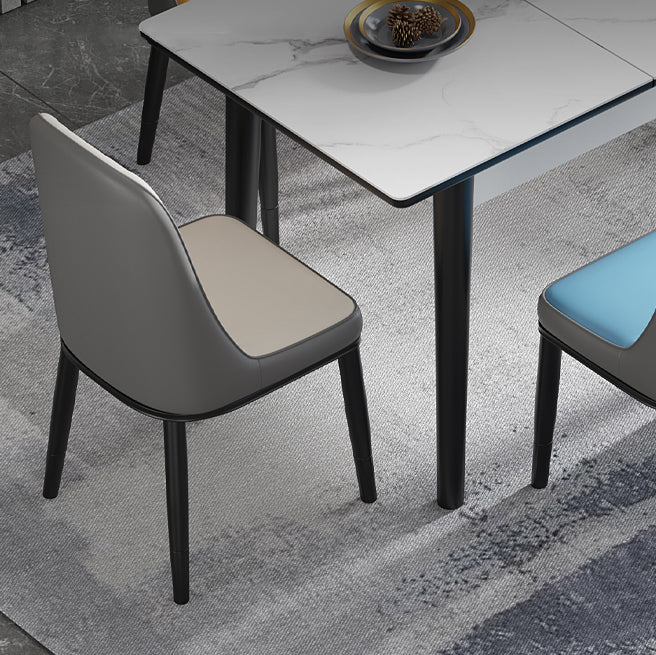 Contemporary Style Furniture Rectangle 4-foot Dining Site Table for Home