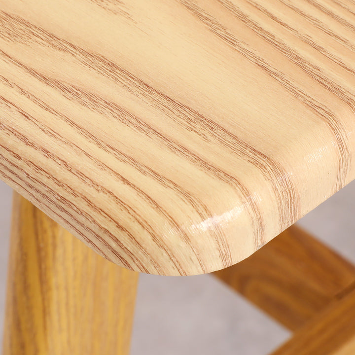 Mesa de madera de cocina industrial para restaurante mesa de comedor con base de madera