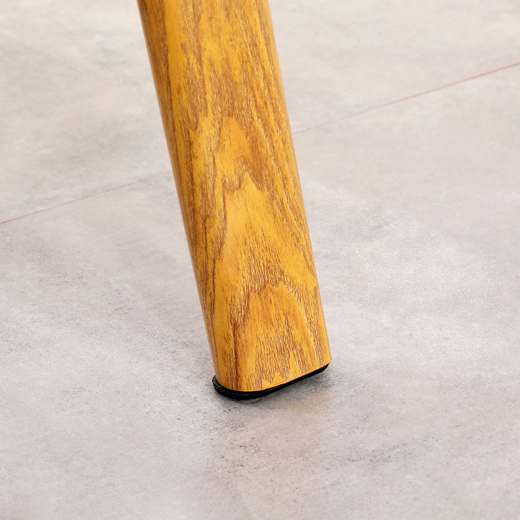 Mesa de madera de cocina industrial para restaurante mesa de comedor con base de madera