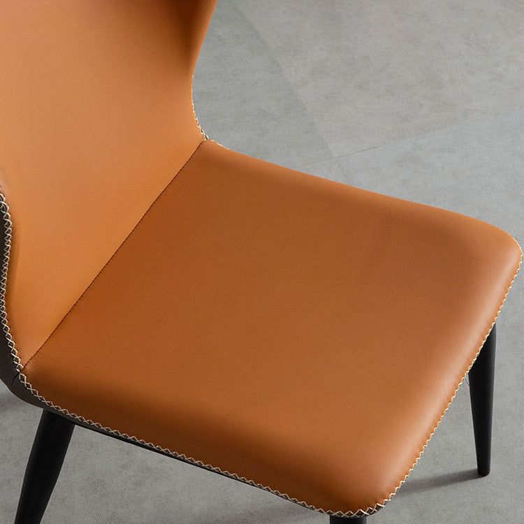 Silla industrial del lado del Wingback de la silla de la cocina del comedor del metal