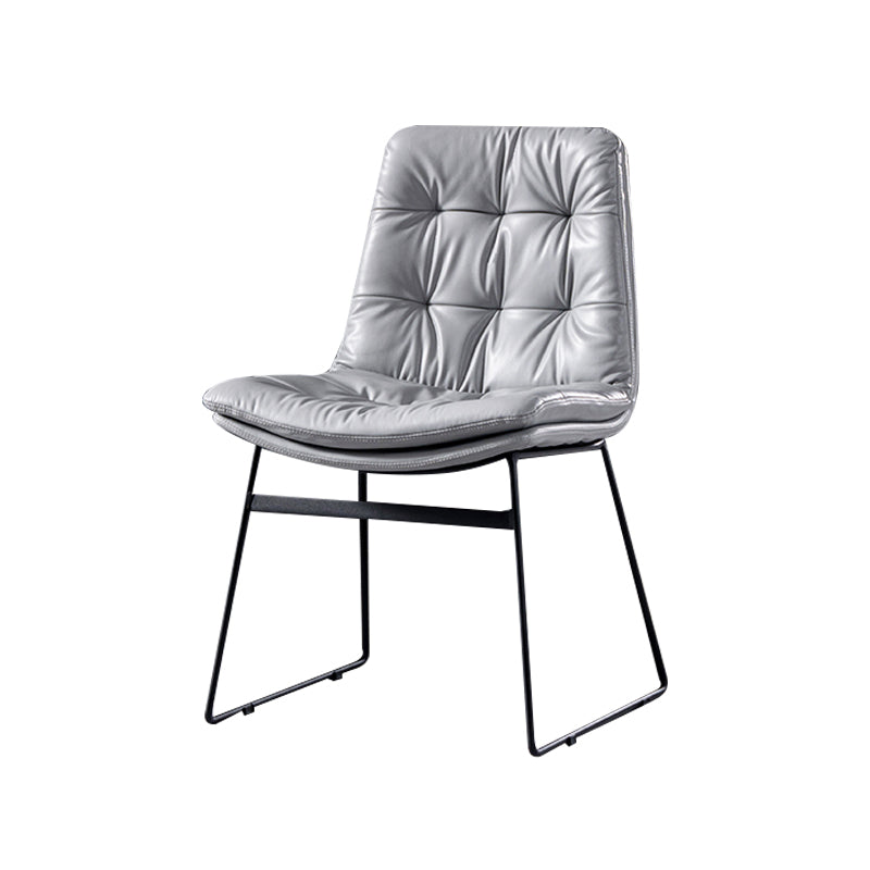 Silla contemporánea que cena las sillas sin brazos con las piernas del metal para la cocina