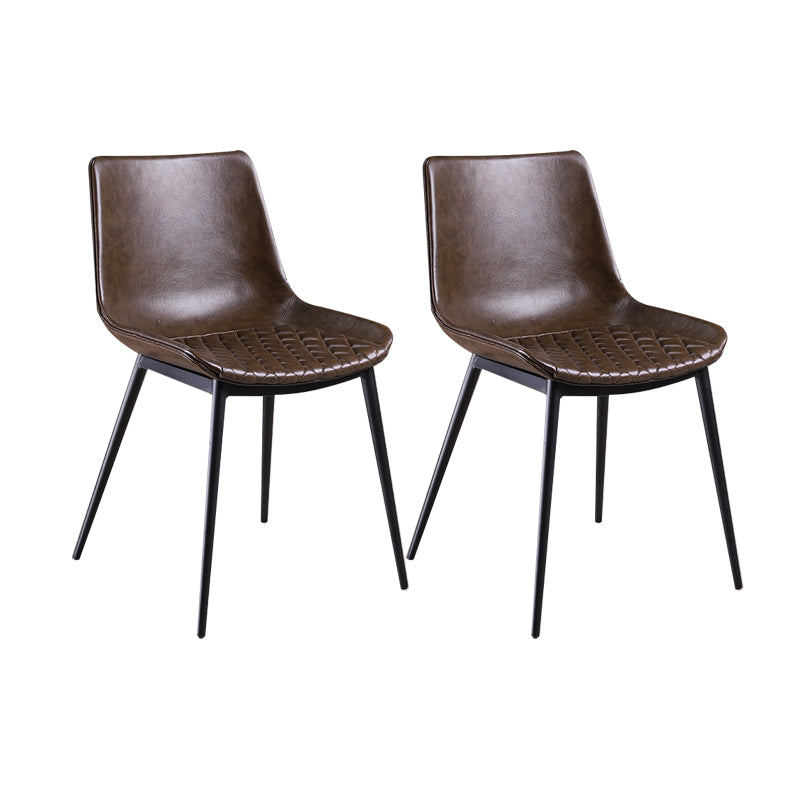 Sillas contemporáneas que cenan las sillas sin brazos con las piernas del metal para la cocina