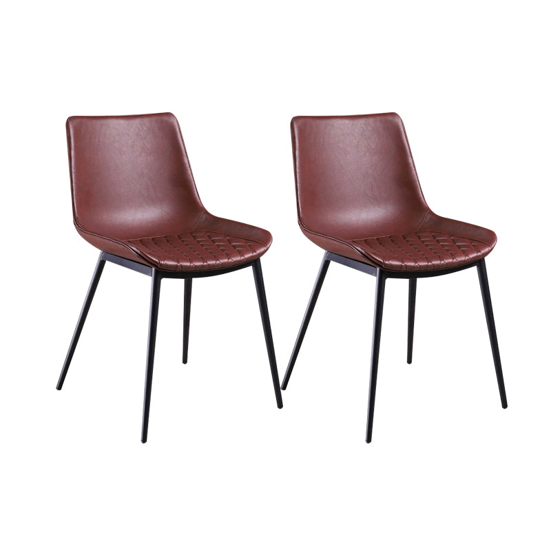 Sillas contemporáneas que cenan las sillas sin brazos con las piernas del metal para la cocina
