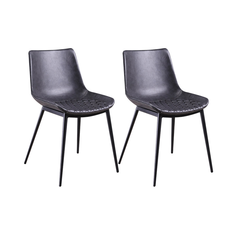 Sillas contemporáneas que cenan las sillas sin brazos con las piernas del metal para la cocina