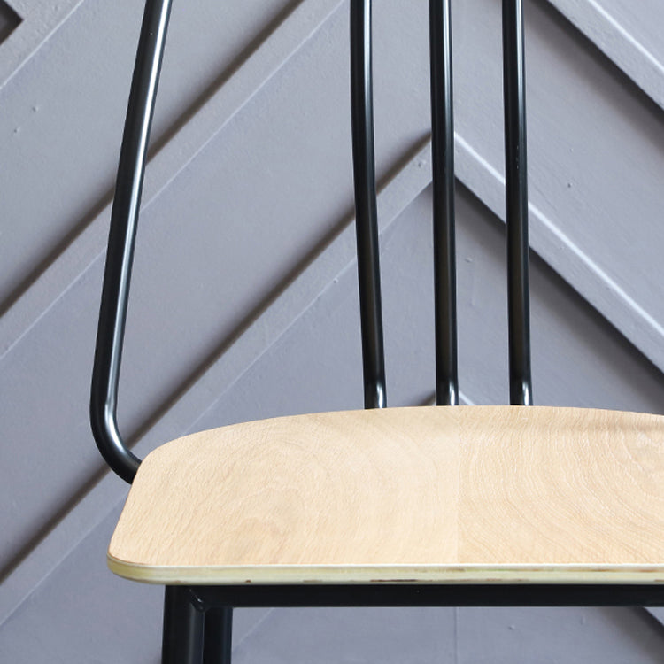 Sillas contemporáneas que cenan la silla sin brazos con las piernas del metal para la cocina