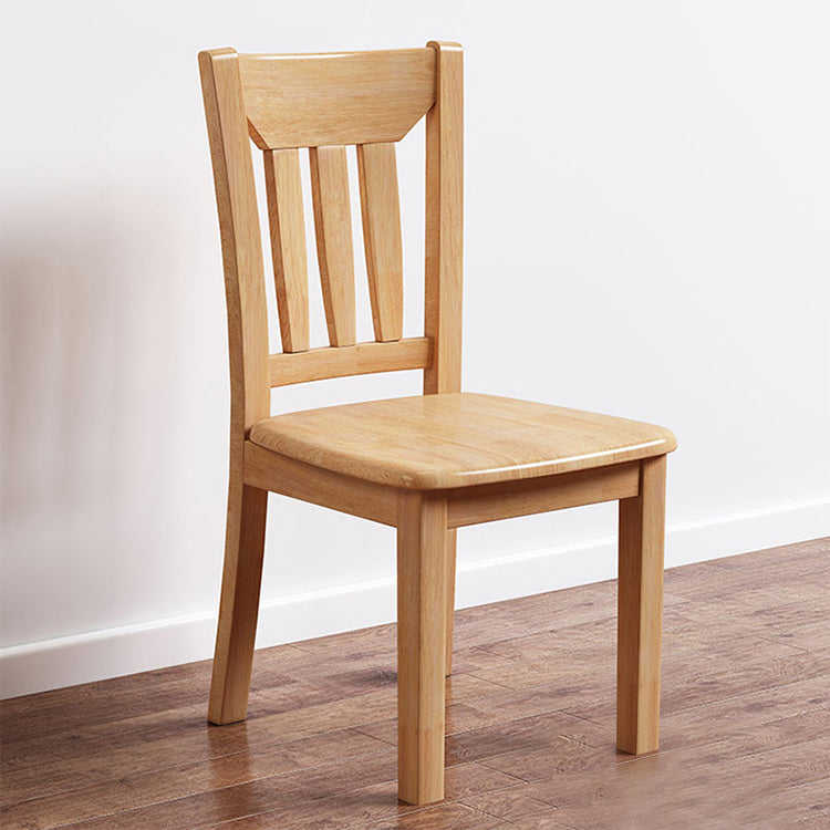 Hedendaagse stoelen Dining Armloze stoel met houten benen voor keuken