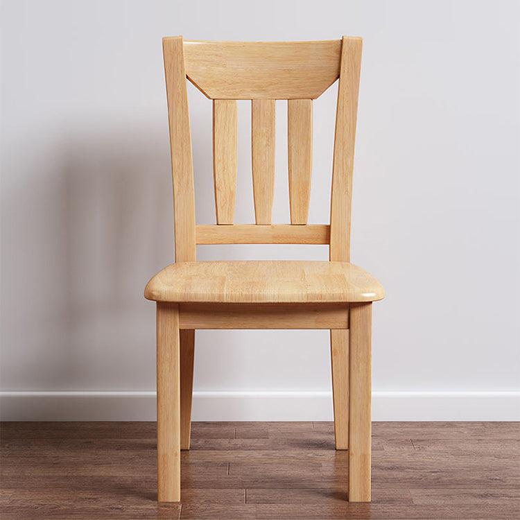 Hedendaagse stoelen Dining Armloze stoel met houten benen voor keuken