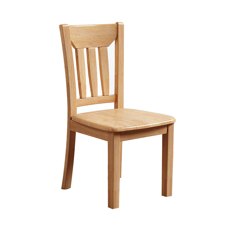 Hedendaagse stoelen Dining Armloze stoel met houten benen voor keuken
