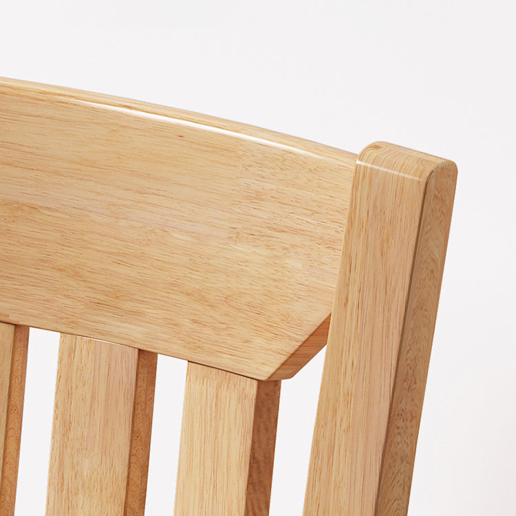 Hedendaagse stoelen Dining Armloze stoel met houten benen voor keuken