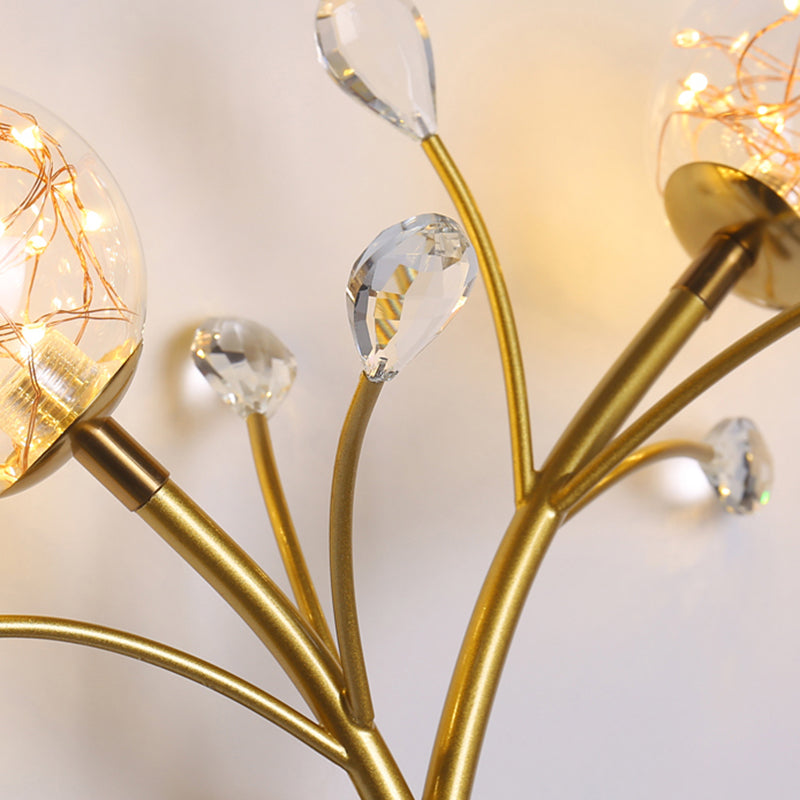 Kugelform Glaswand Licht moderner Stil 2 Leichter Wandhalterung Licht