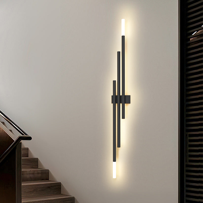 Quadratische Form Metallwand Licht moderner Stil 3 Lichter Wandhalterung Licht