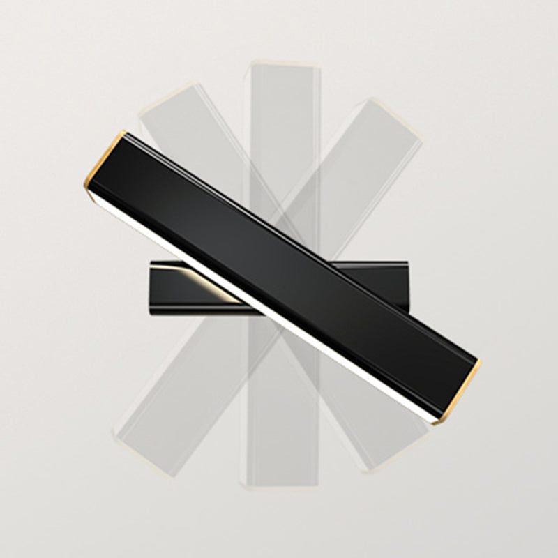 Quadratische Form Metallwand Licht moderner Stil 1-Licht-Wandhalterung Licht