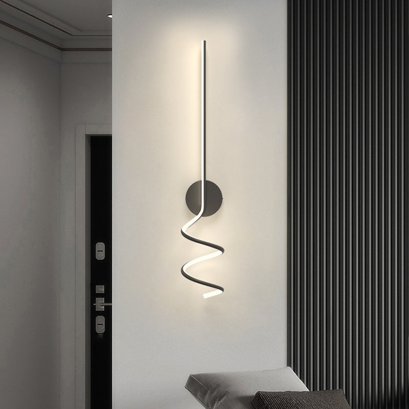 Minimalist Style Metal Wall Light Modern Geometry Led Wall Lamp