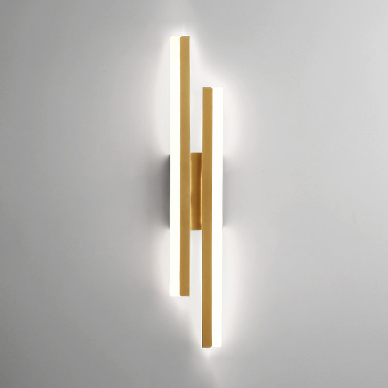 Einfachheit Metall Wandleuchte moderne geometrische Wandleuchte Leuchten für Schlafzimmer