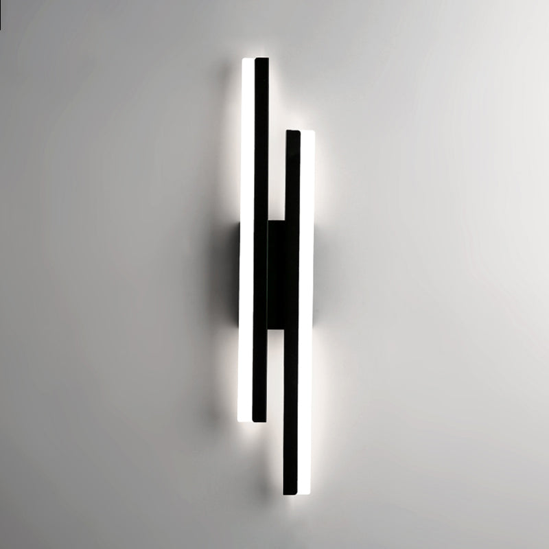 Einfachheit Metall Wandleuchte moderne geometrische Wandleuchte Leuchten für Schlafzimmer