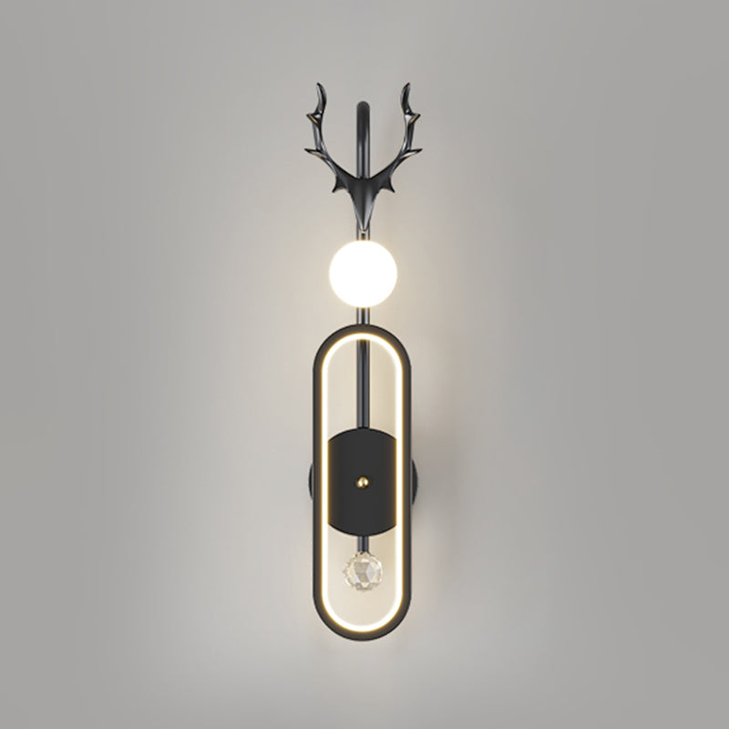 Moderner Stil Metall Wandleuchte kreative LED -Wandleuchte Leuchten für Schlafzimmer