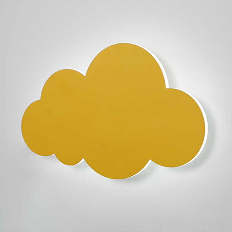 Moderne Stil Leuchte Wolkenform Metall 1-Licht-Wandhalterung Licht