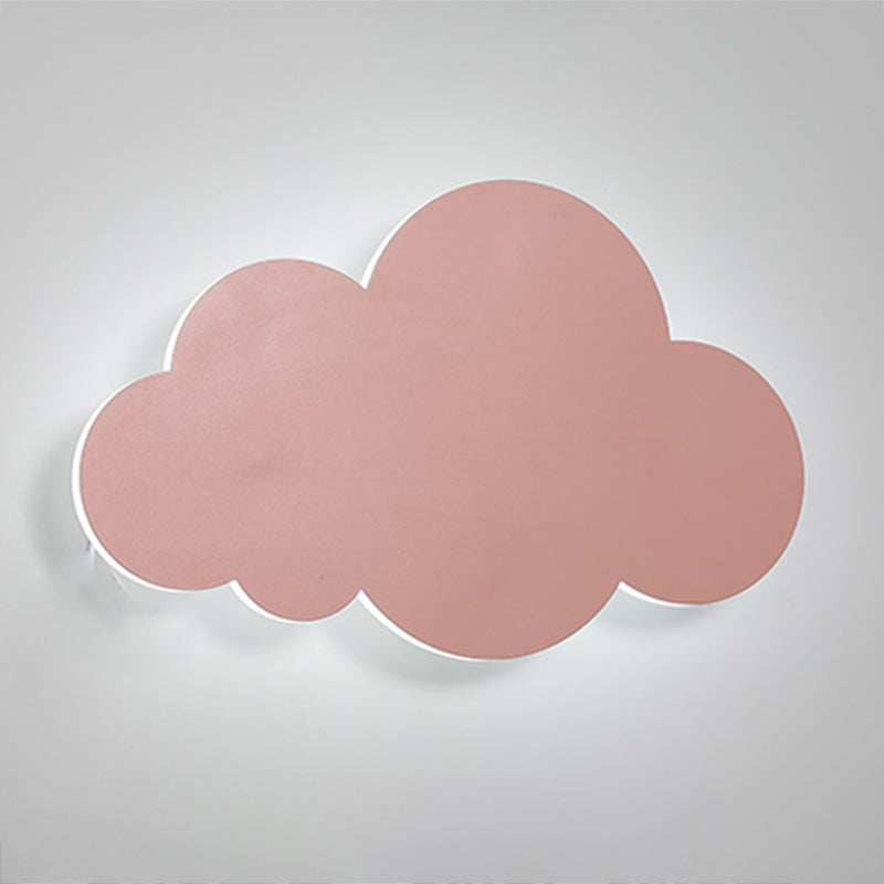 Moderne Stil Leuchte Wolkenform Metall 1-Licht-Wandhalterung Licht