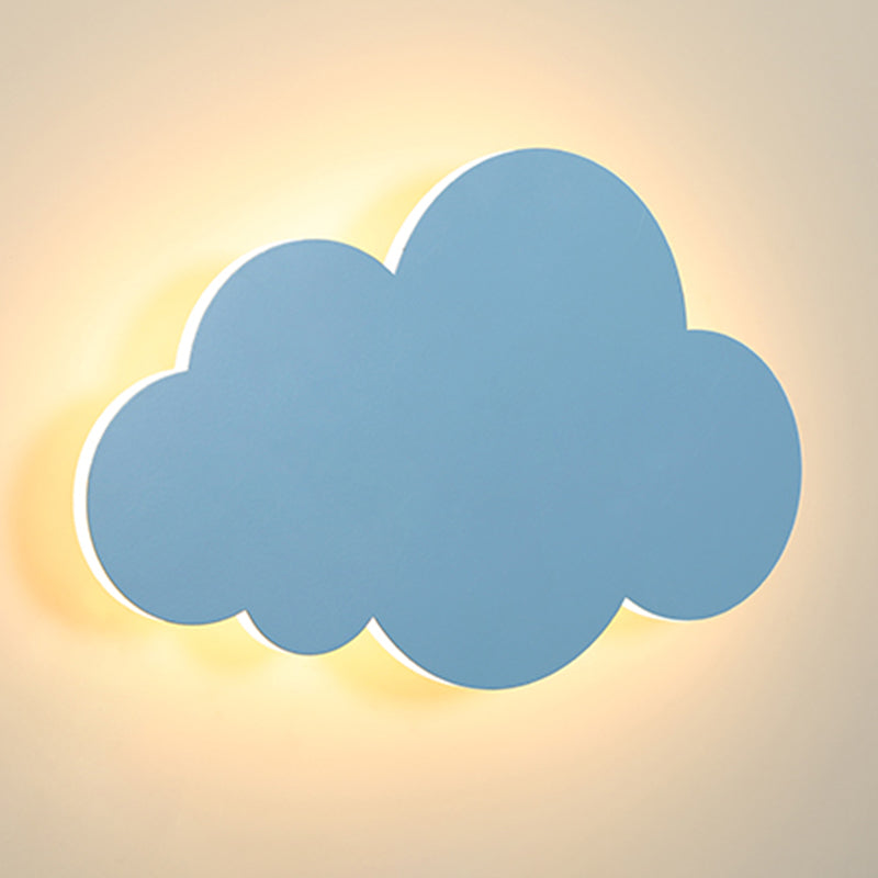 Moderne Stil Leuchte Wolkenform Metall 1-Licht-Wandhalterung Licht