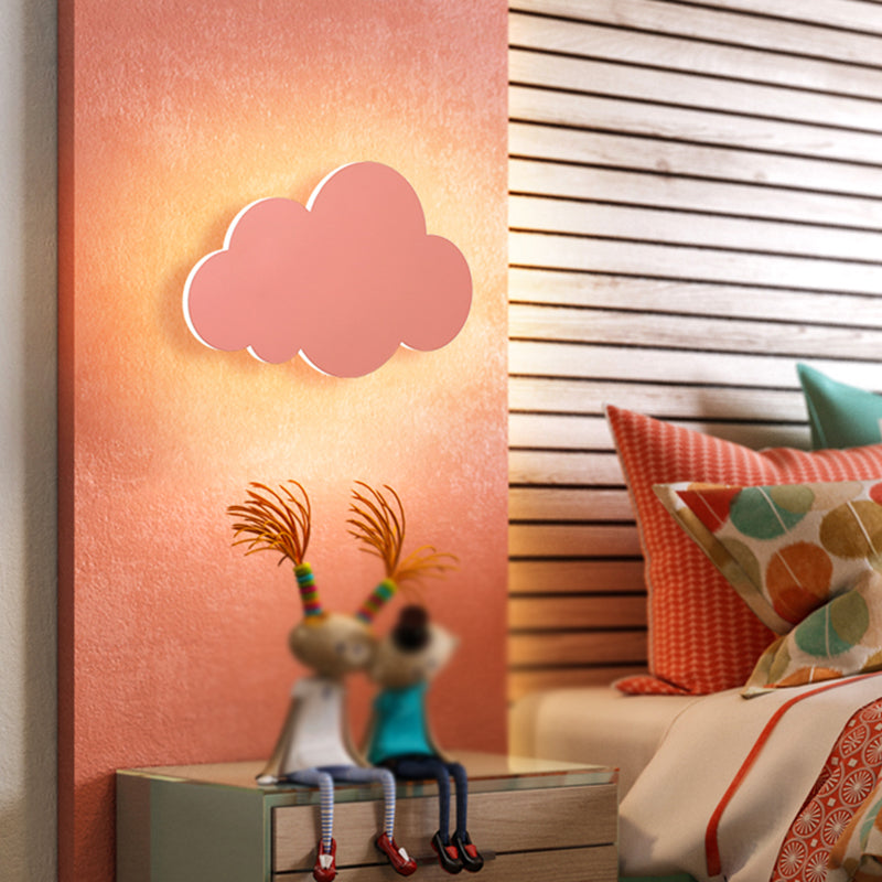 Moderne Stil Leuchte Wolkenform Metall 1-Licht-Wandhalterung Licht