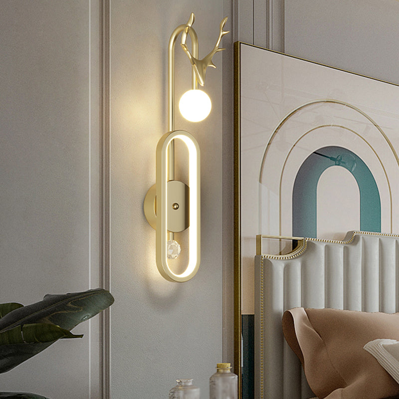 Geometry Wall Lights Modern Style Metal 2 Light Wall Mount Lights