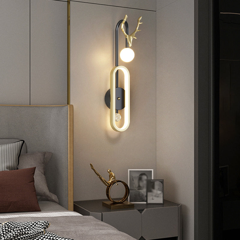 Geometry Wall Lights Modern Style Metal 2 Light Wall Mount Lights