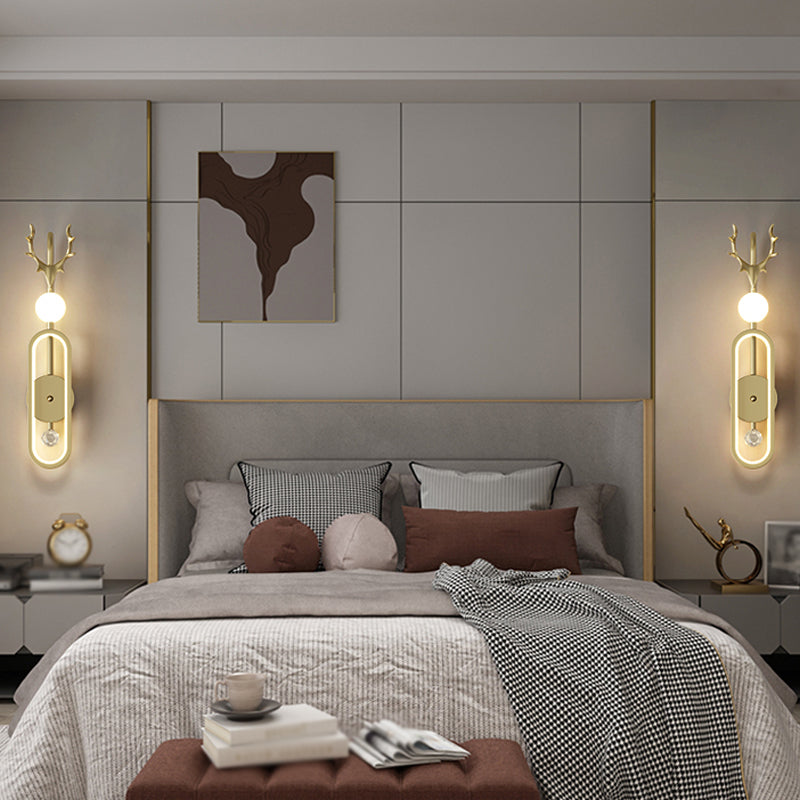 Geometry Wall Lights Modern Style Metal 2 Light Wall Mount Lights