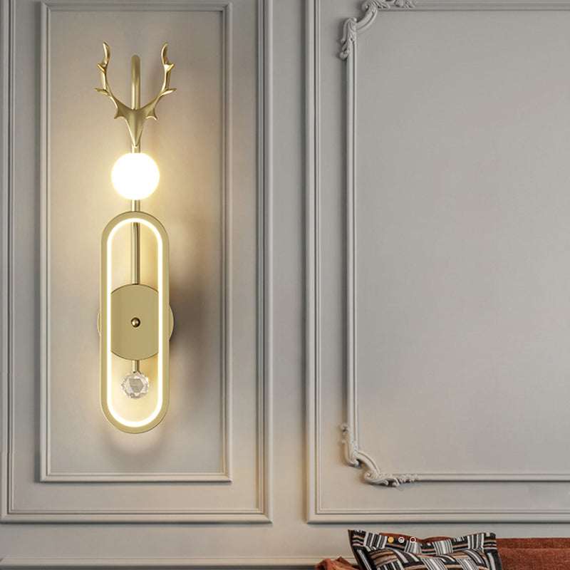 Geometry Wall Lights Modern Style Metal 2 Light Wall Mount Lights